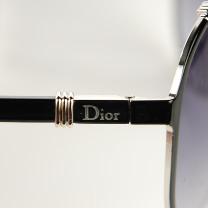 Christian Dior Chicago 2 Aviator Sunglasses Black 4 of 9