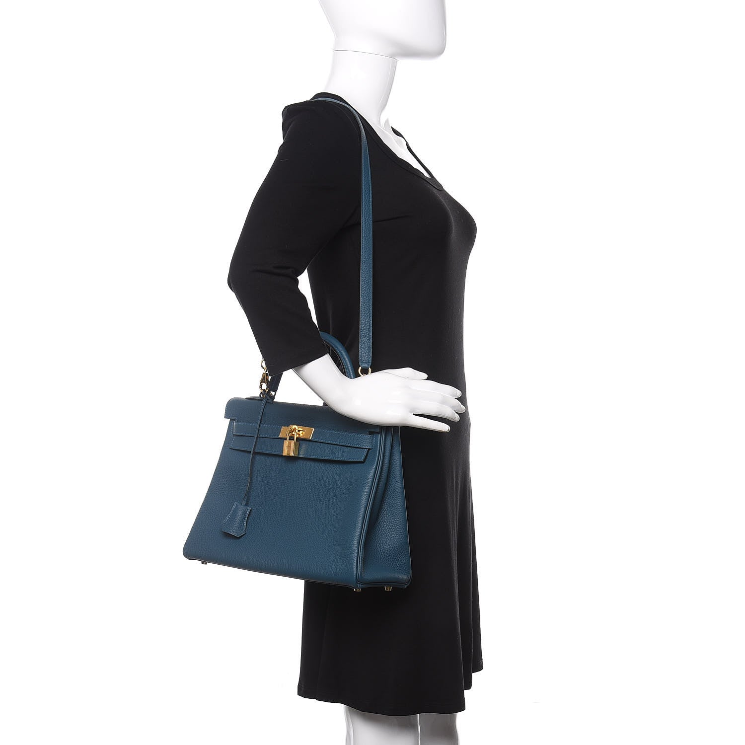 Hermes Togo Kelly Retourne 32 Colvert 2 of 11