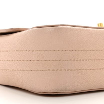 Chanel Grained Calfskin Medium Classic Pure Double Flap Nude 9 of 12