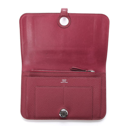 Hermes Togo Dogon Duo Wallet Rubis 5 of 13