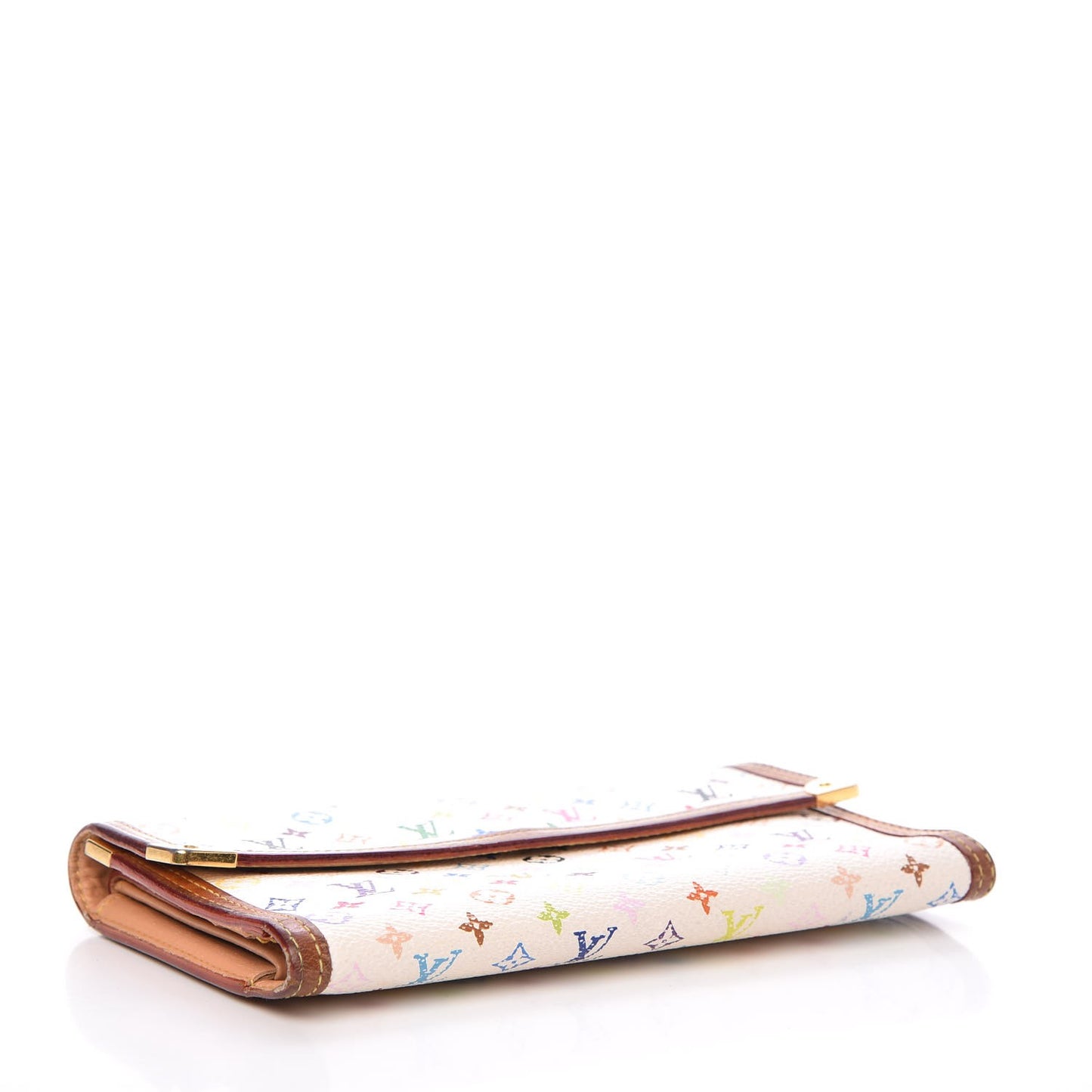 Monogram Multicolor Porte Tresor International Wallet White