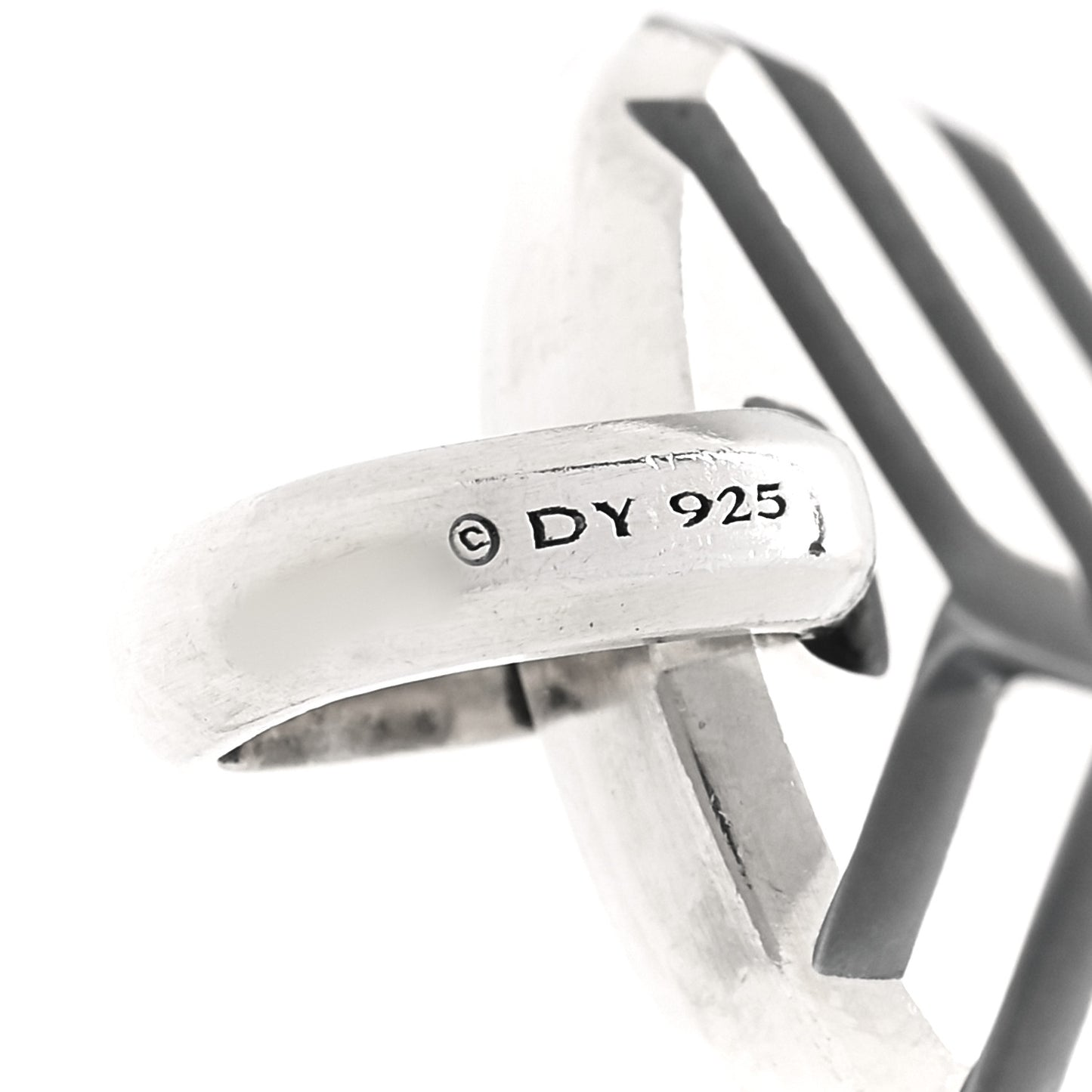 Sterling Silver 35mm Chevron Tag Pendant