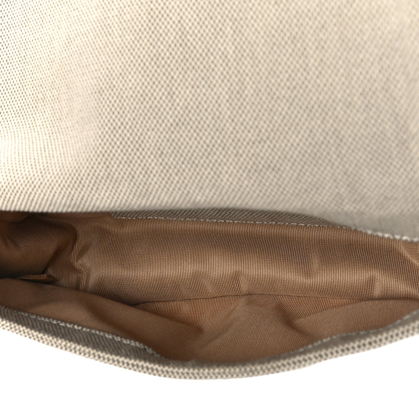 Canvas Camellia No. 5 Flap Beige Grey
