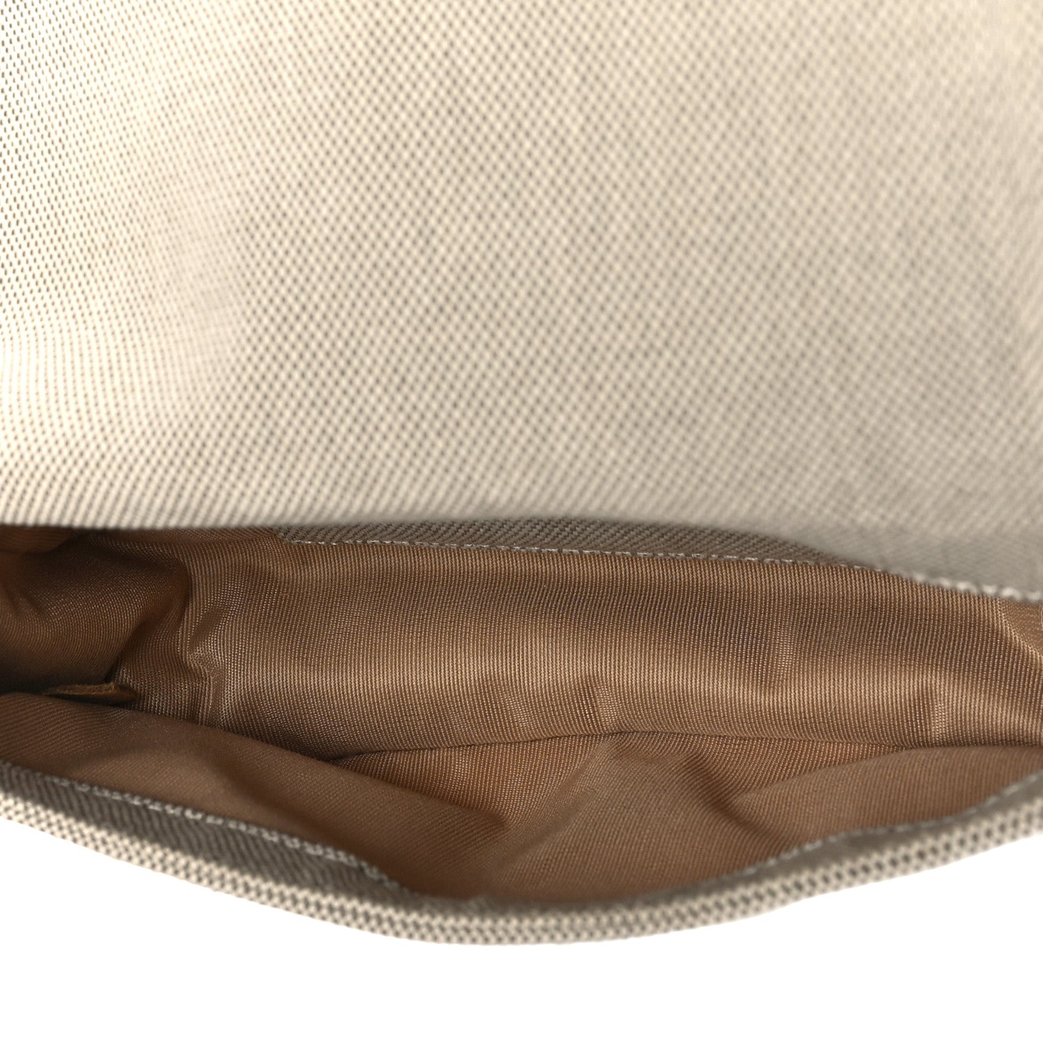 Chanel Canvas Camellia No. 5 Flap Beige Grey 5 of 11