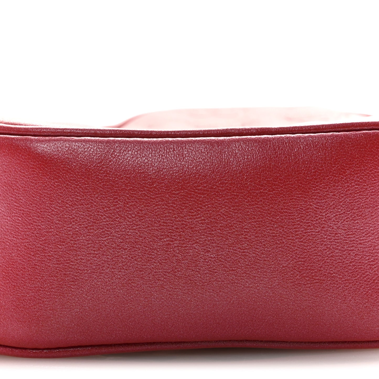 Lambskin Embossed Monogram Fall In Love Sac Coeur Heart Chain Bag Lipstick Red