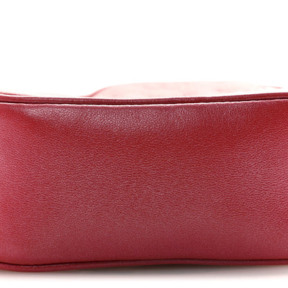 Louis Vuitton Lambskin Embossed Monogram Fall In Love Sac Coeur Heart Chain Bag Lipstick Red 9 of 9