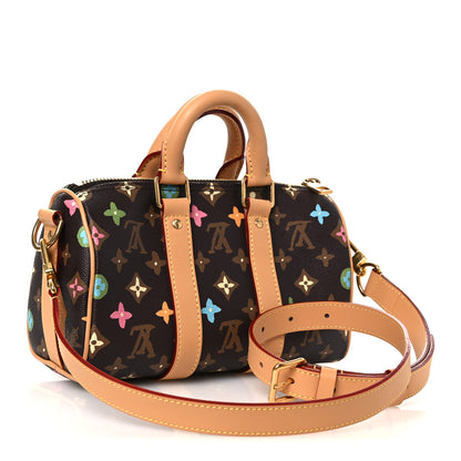 Louis Vuitton Monogram Craggy Keepall Bandouliere 25 Chocolate 3 of 9