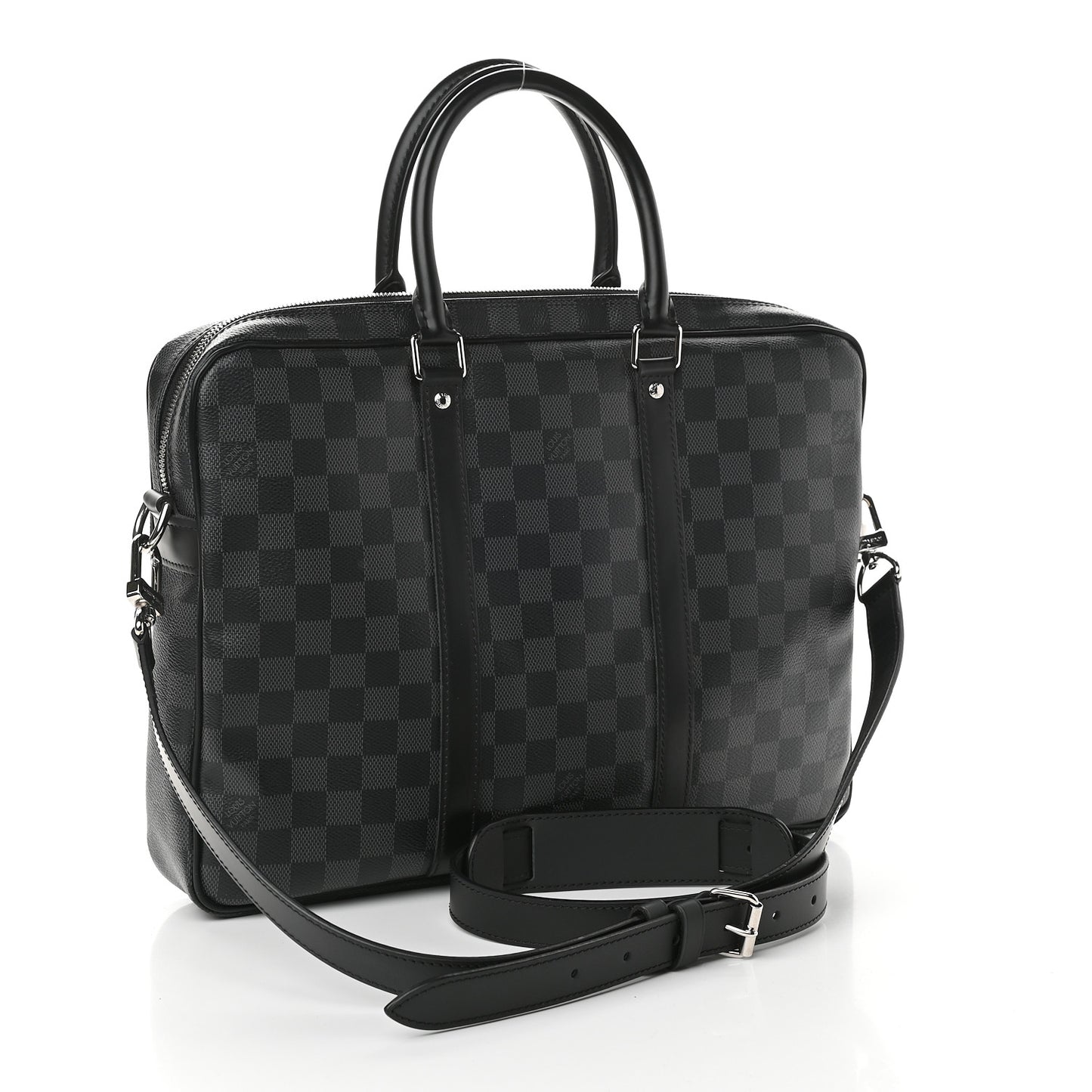 Damier Graphite Porte Documents Voyage PM