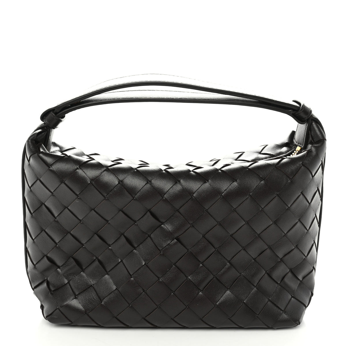 Bottega Veneta Calfskin Intrecciato Mini Wallace Fondant 1 of 10