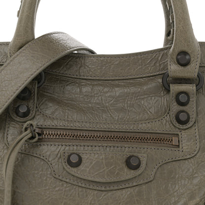 Balenciaga Agneau Arena Classic Hardware Small Le City Army Green 8 of 10