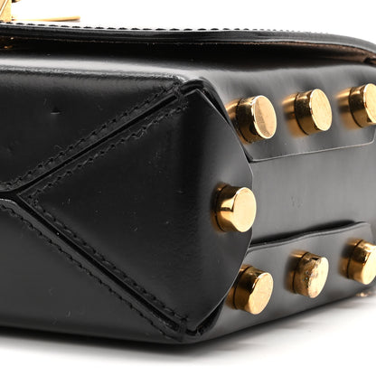 Jimmy Choo Smooth Calfskin Lockett Petite Shoulder Bag Black 10 of 10