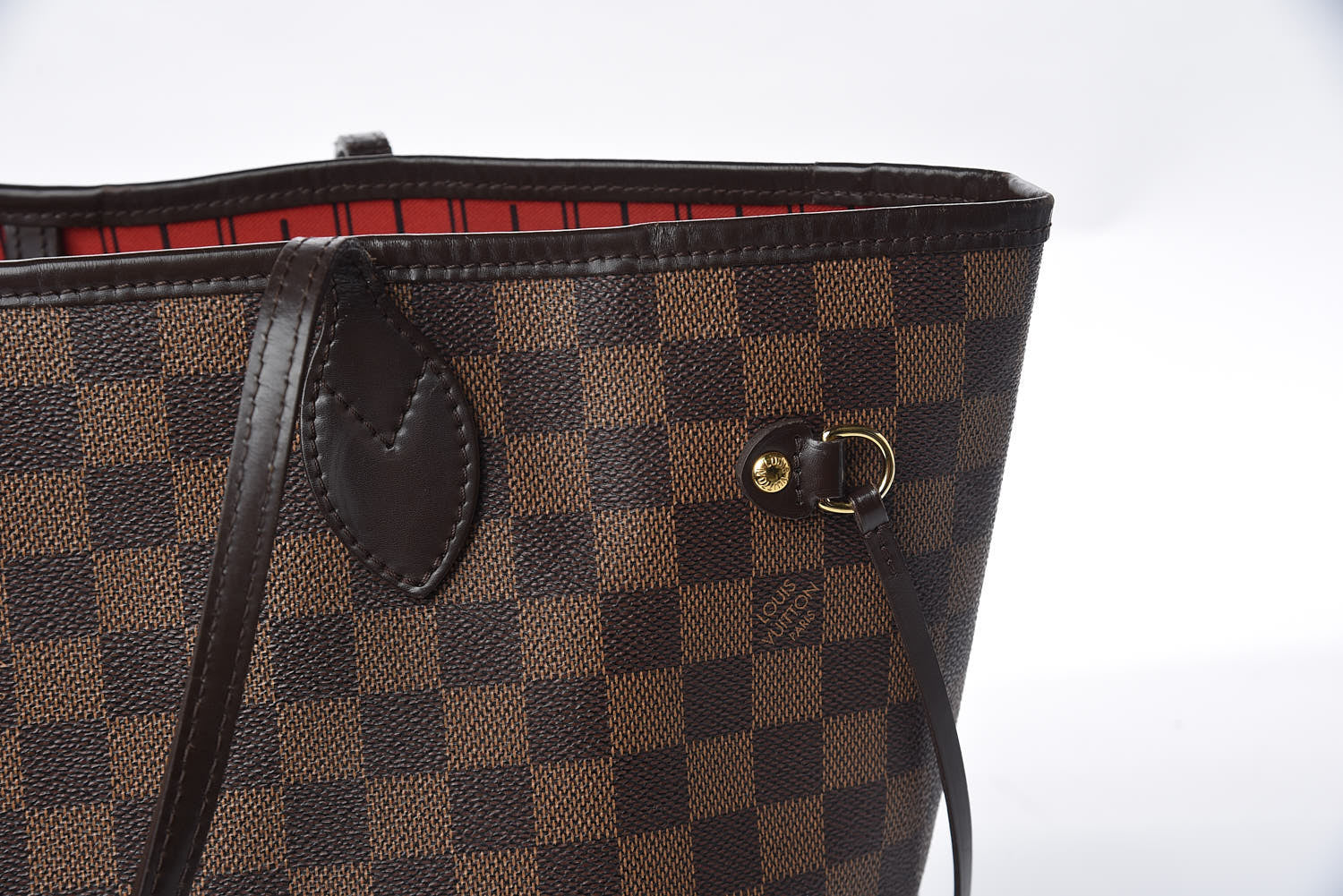 Louis Vuitton Damier Ebene Neverfull MM 16 of 17