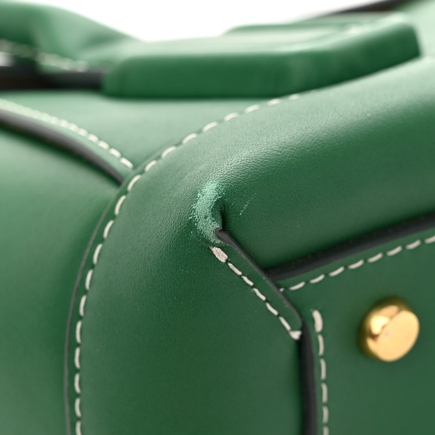 Bottega Veneta French Calfskin Maxi Intrecciato Arco 33 Racing Green 13 of 14