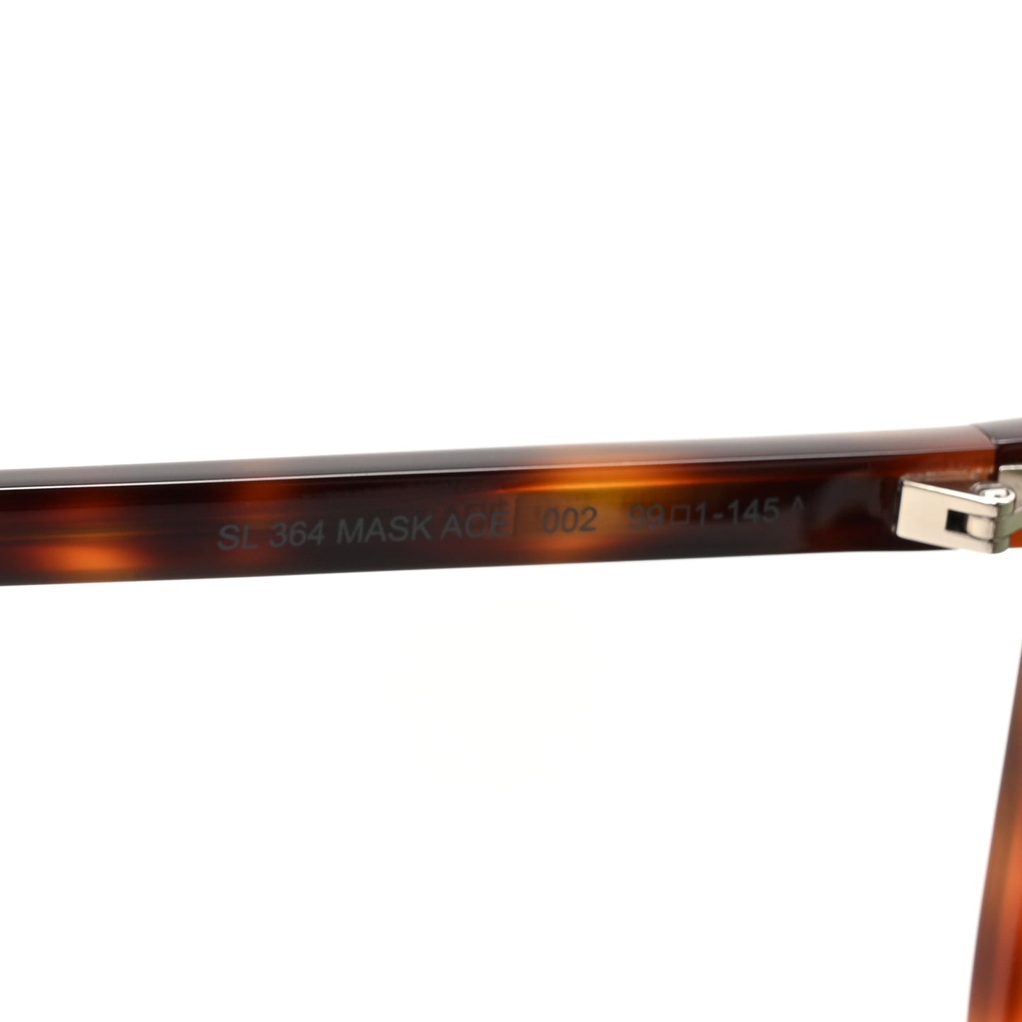 Metal SL 364 Mask Sunglasses Tortoise