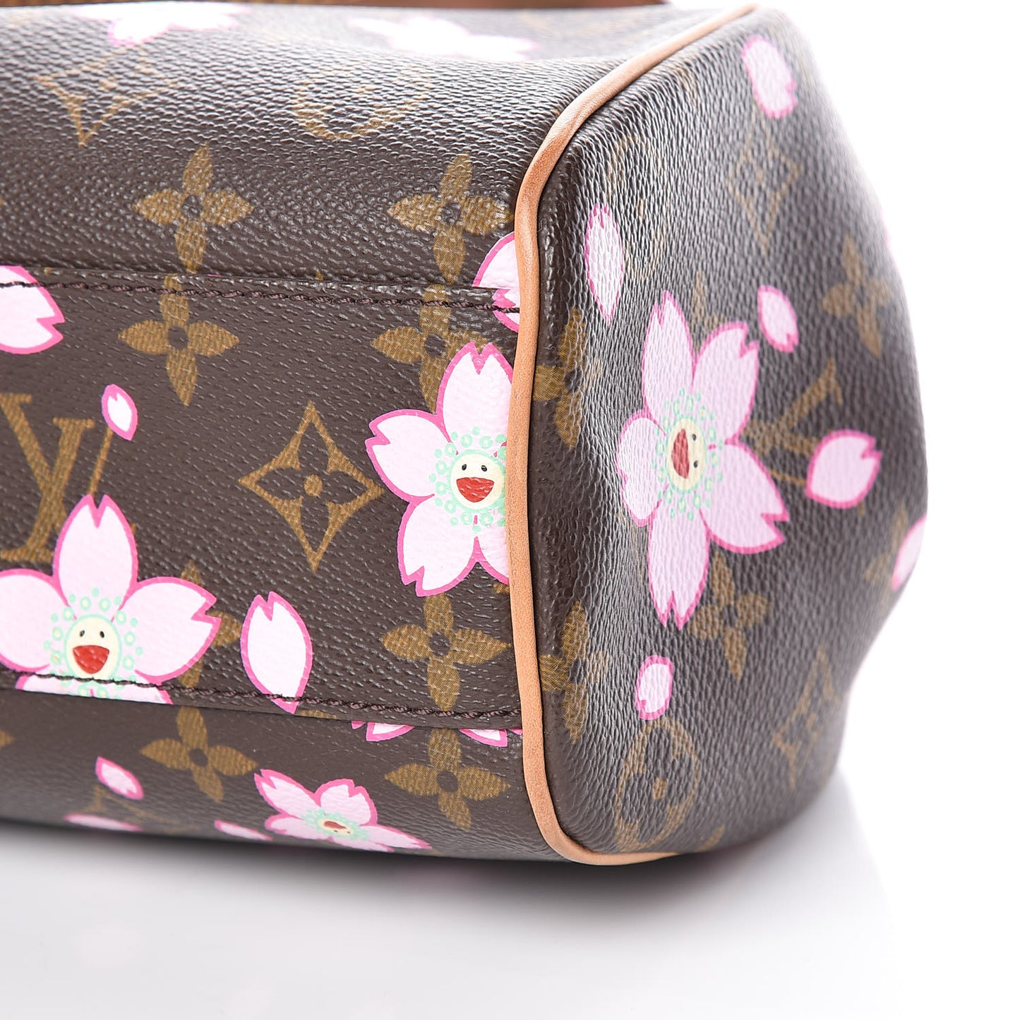 Monogram Cherry Blossom Sac Retro Bag Brown