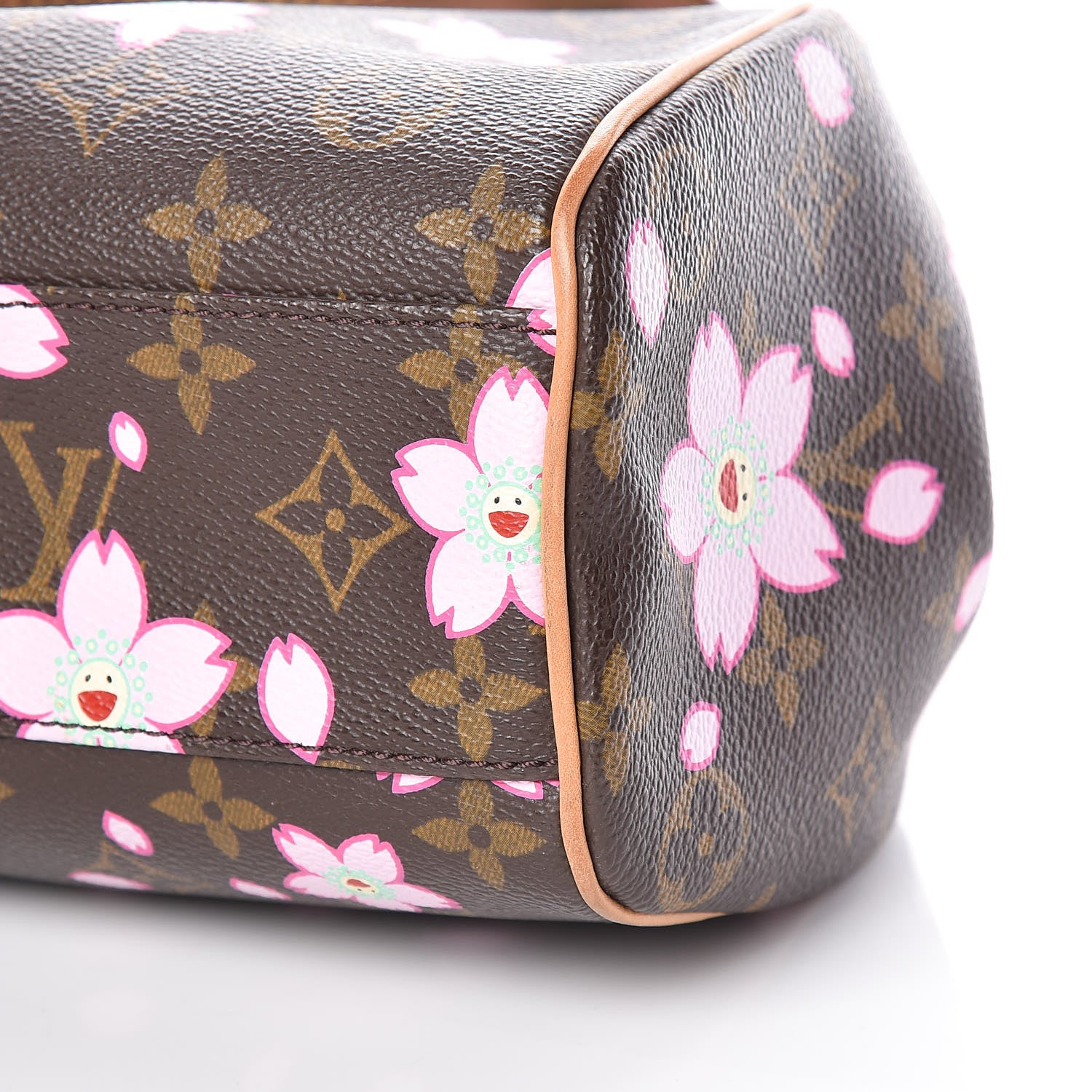 Louis Vuitton Monogram Cherry Blossom Sac Retro Bag Brown 13 of 20