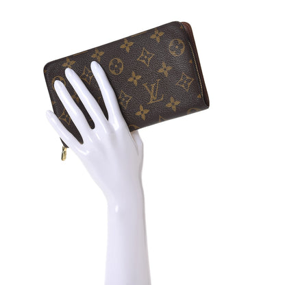 Louis Vuitton Monogram Porte-Monnaie Zippy Wallet 2 of 8