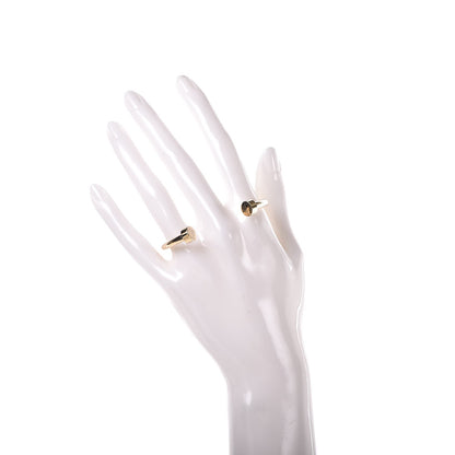 Tiffany 18K Yellow Gold Return to Tiffany Circle Edge Cuff Bracelet 2 of 6