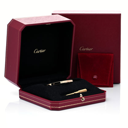 Cartier 18K Yellow Gold Small LOVE Bracelet 16 8 of 8