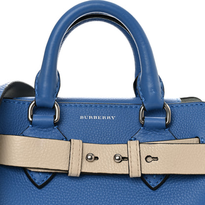 Burberry Grainy Calfskin Triple Stud Mini Belt Bag Blue White 11 of 16