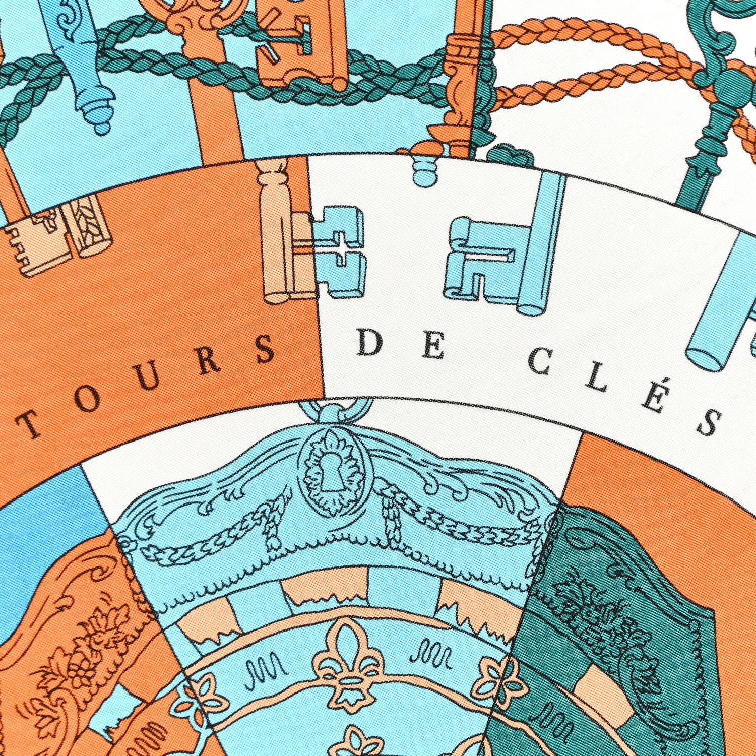Hermes Silk La Vie Du Grand Nord Scarf 90 9 of 11