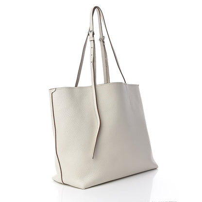 Prada Vitello Daino Shopping Tote Talco 4 of 12
