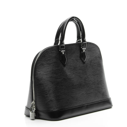 Louis Vuitton Epi Alma PM Black 3 of 6