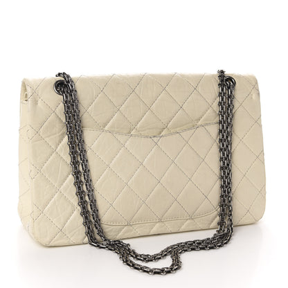 Chanel Aged Calfskin 2.55 Reissue 227 Flap Ivory 3 of 12