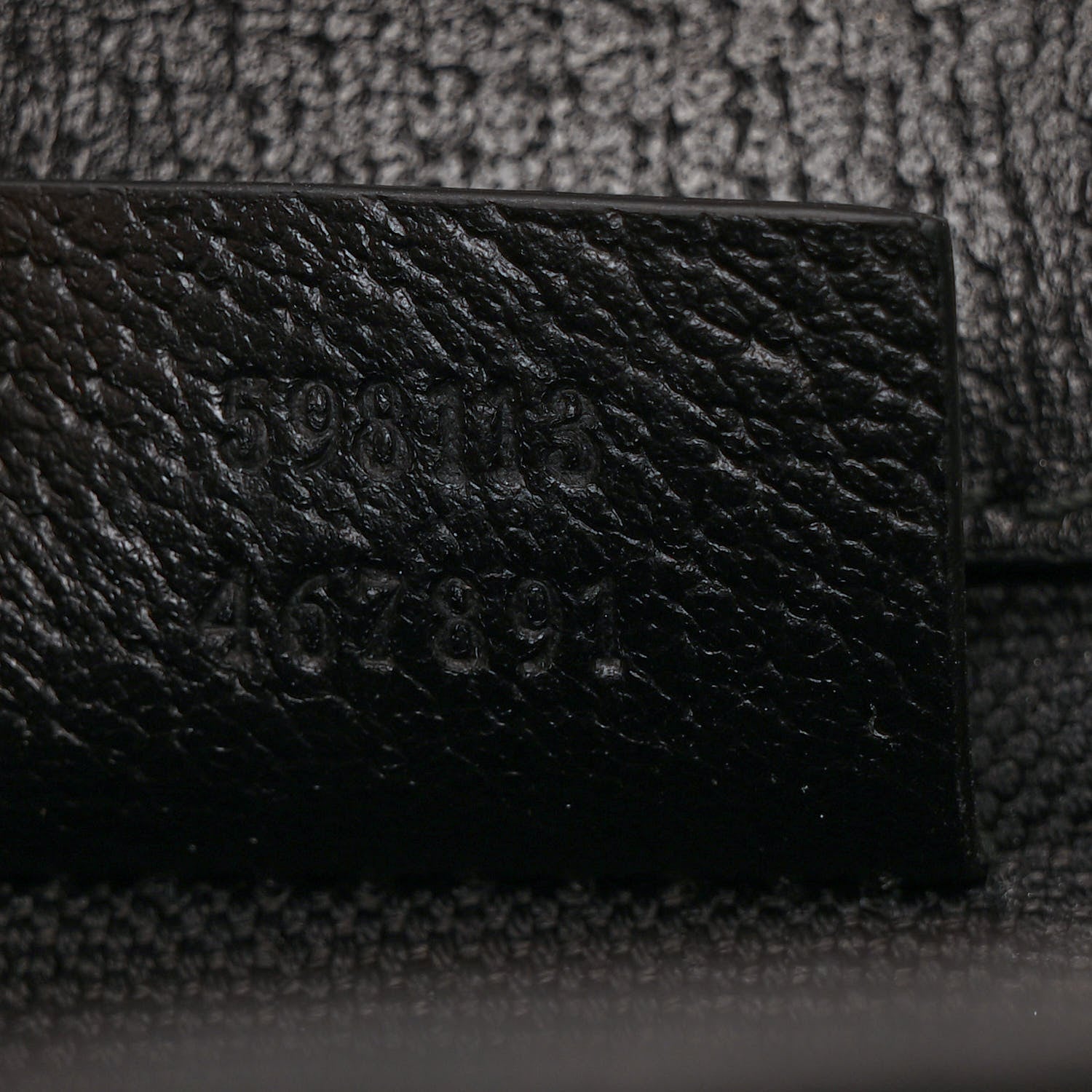 Gucci GG Supreme Monogram Psychedelic Slim Belt Bag Black 7 of 10