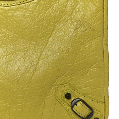 Balenciaga Agneau Classic Hardware Flat Crossbody Jaune Poussin 14 of 17