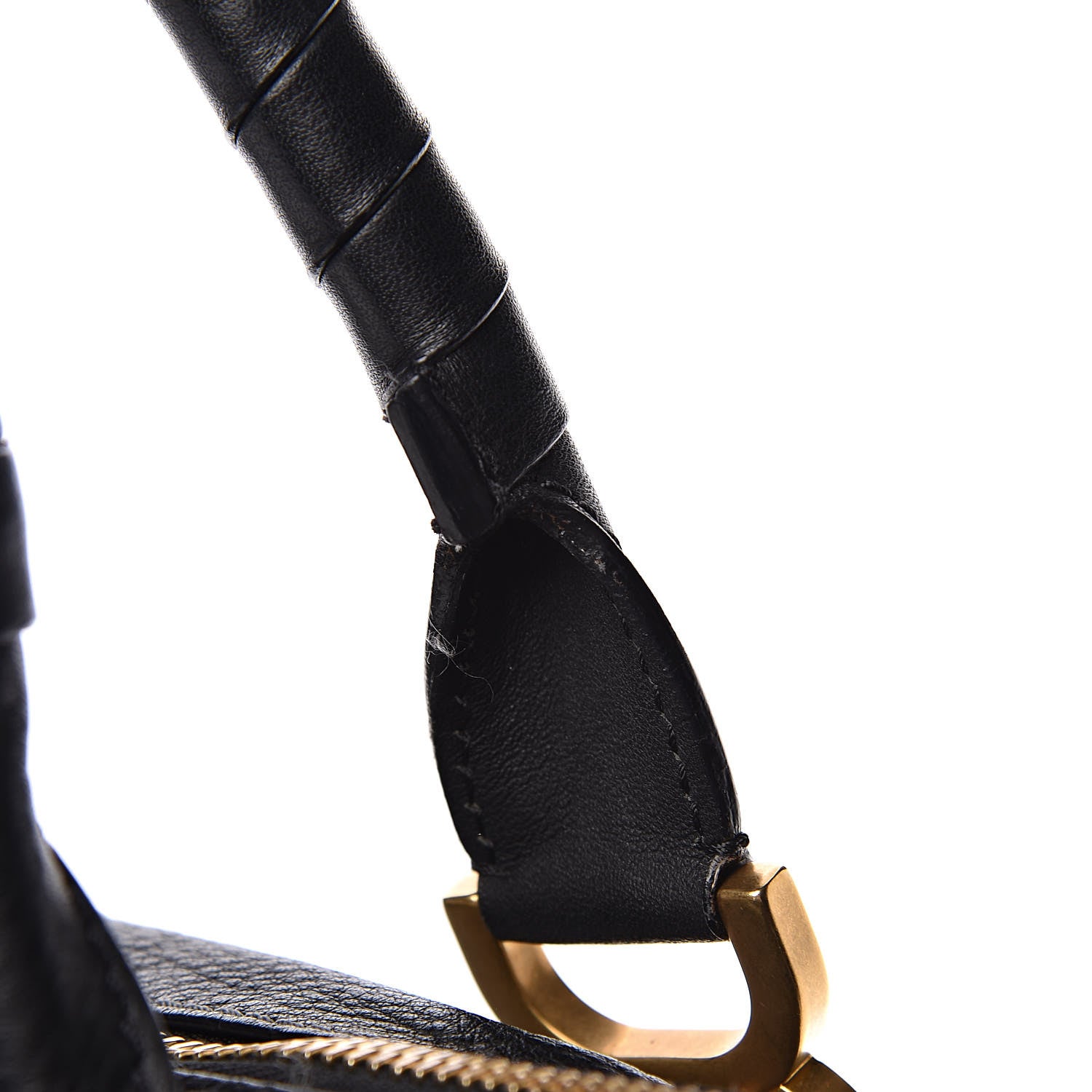 Chloe Calfskin Large Marcie Satchel Black 14 of 17