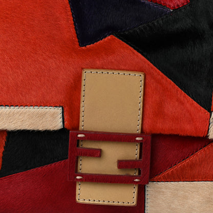 Fendi Calf Hair Mama Baguette Multicolor 6 of 12