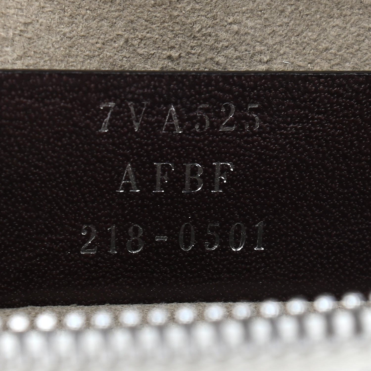 Fendi Vitello Grace Light Logo Embossed Small Belt Bag White Ice 7 of 9