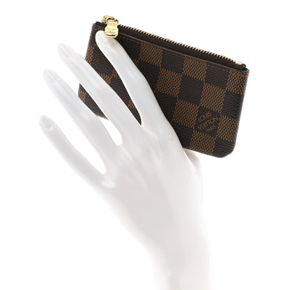 Louis Vuitton Damier Ebene Key Pouch 2 of 9