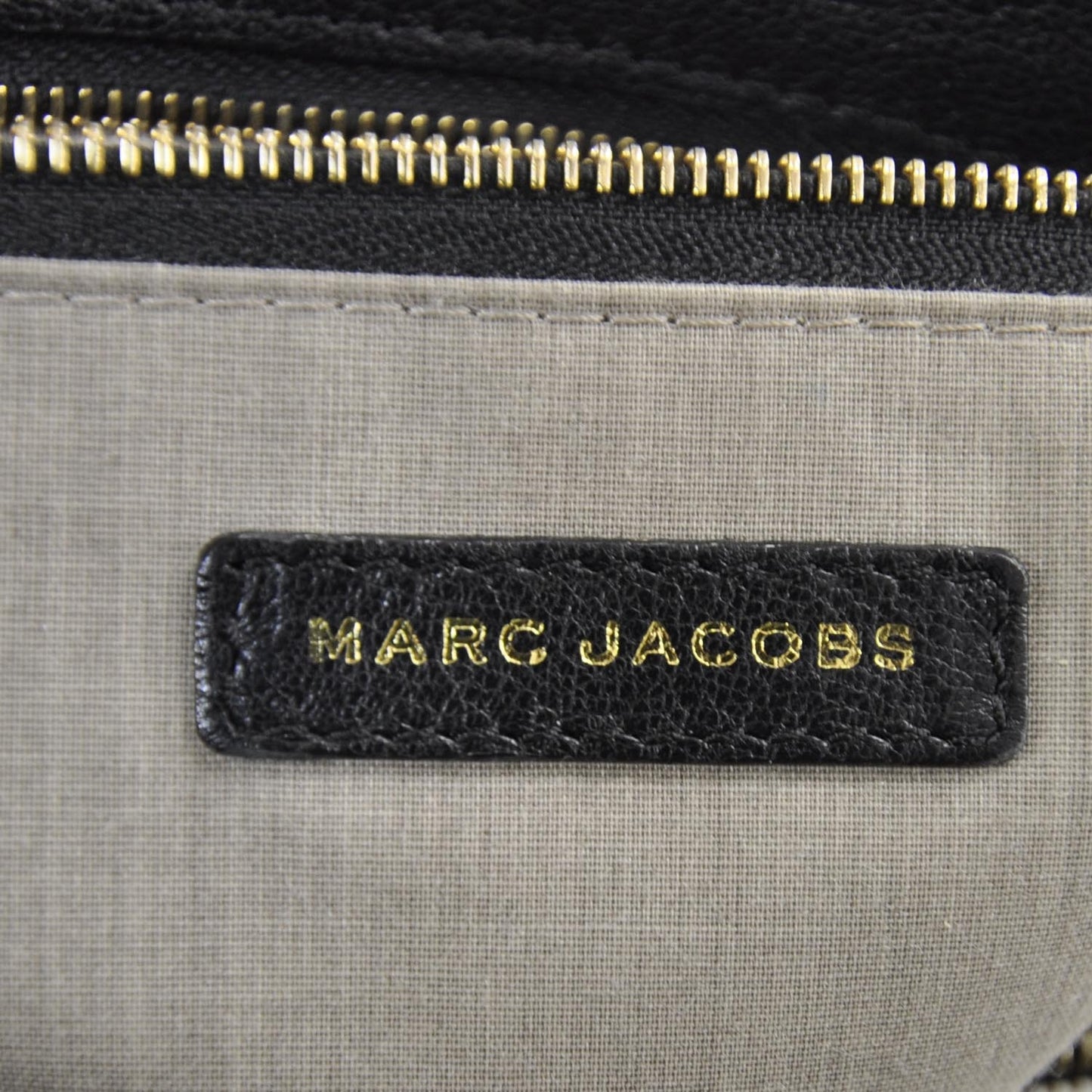 Leather Quilted The Large Single Black