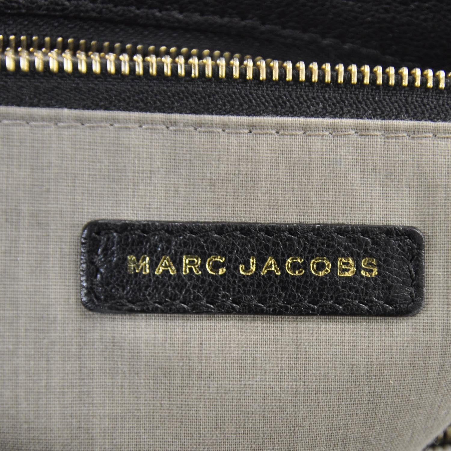 Marc Jacobs Leather Quilted The Large Single Black 7 of 8