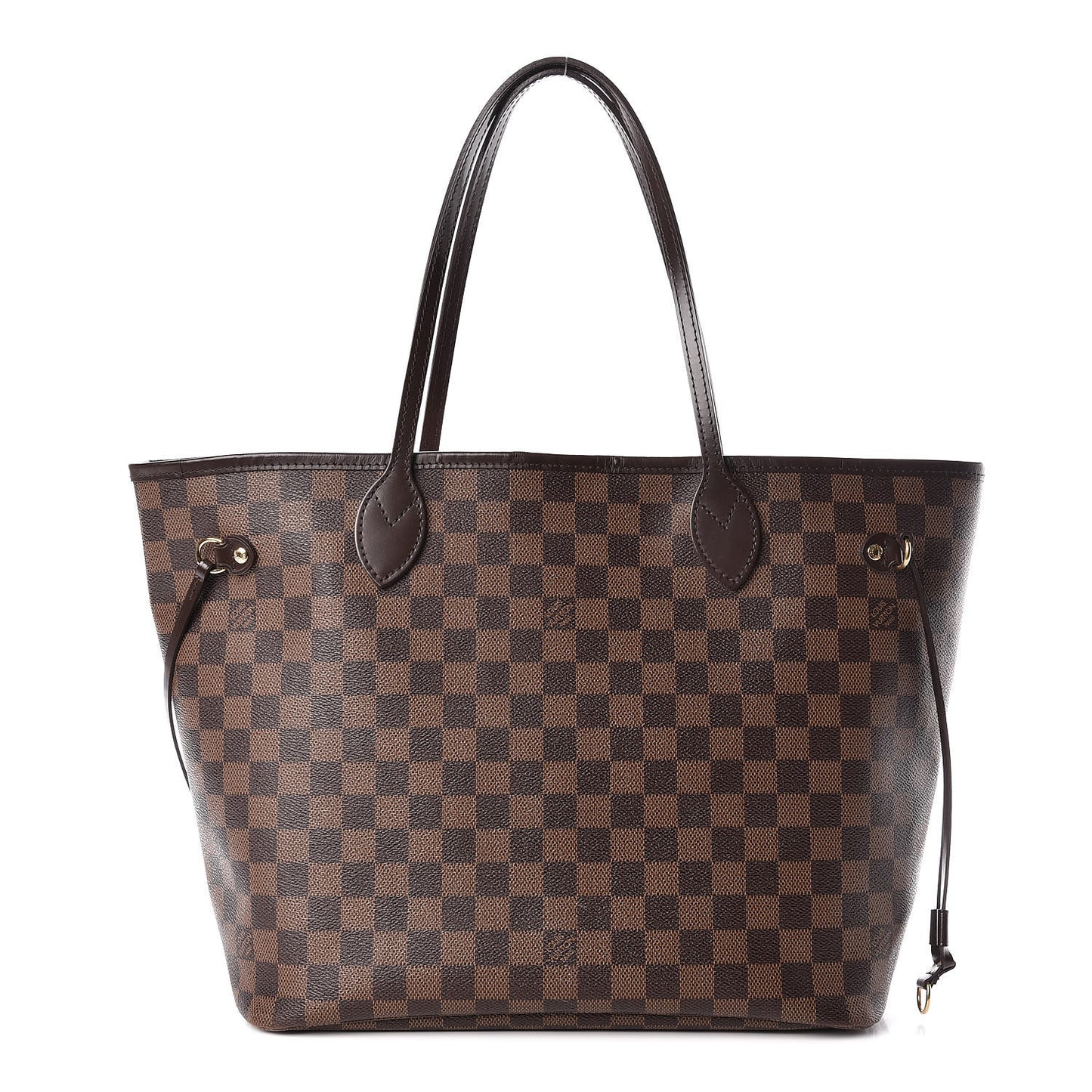 Damier Ebene Neo Neverfull MM Rose Ballerine