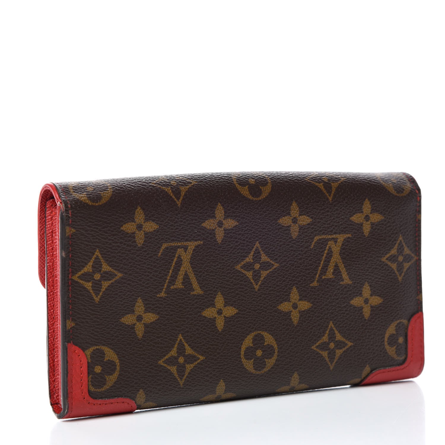 Louis Vuitton Monogram Sarah Retiro Wallet Cherry 3 of 9