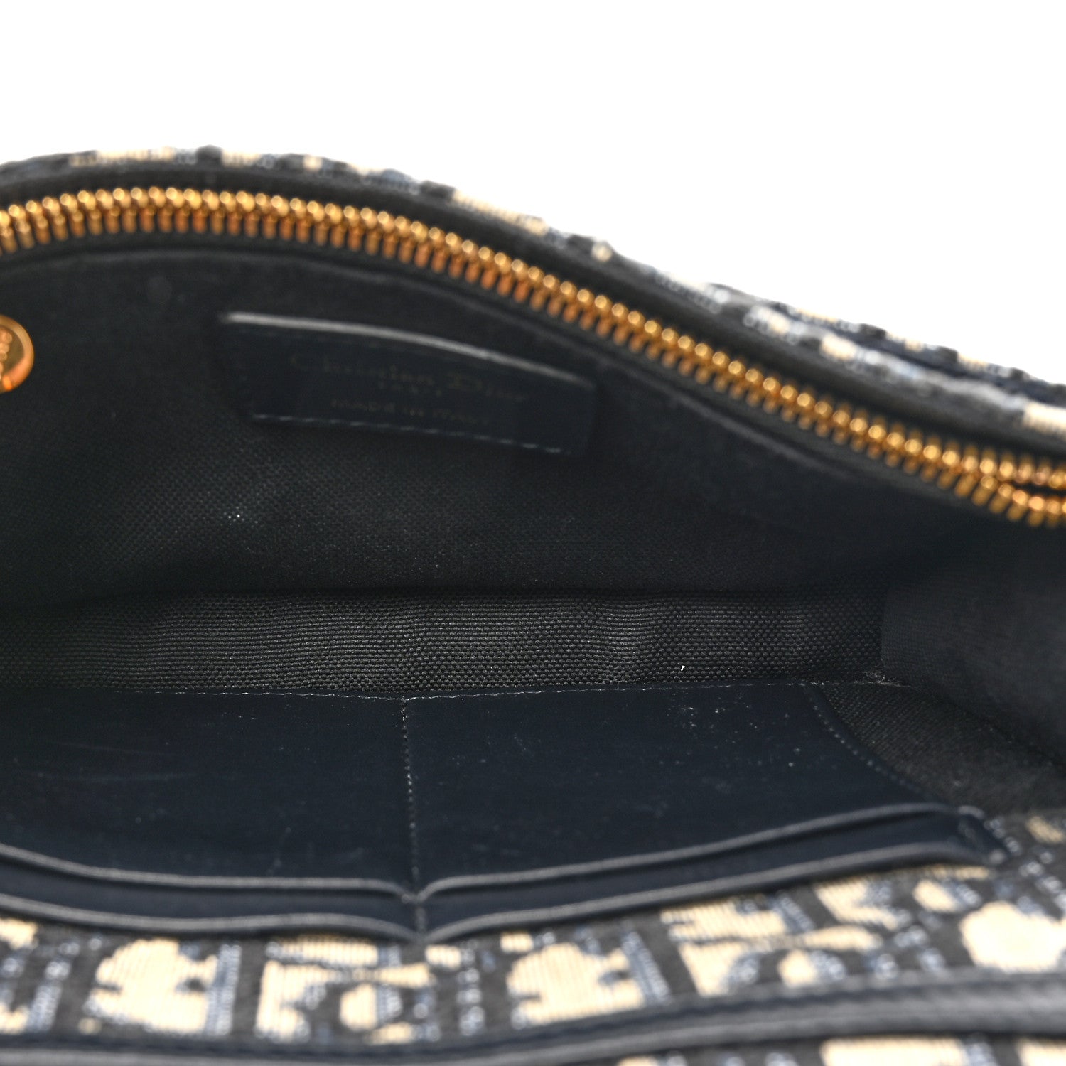 Christian Dior Oblique 30 Montaigne 2-In-1 Pouch Blue 5 of 14