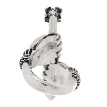 Gucci Sterling Silver Arrow Ring 52 6 2 of 3