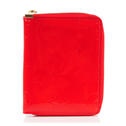 Louis Vuitton Vernis Broome Zip Wallet Rouge 1 of 16