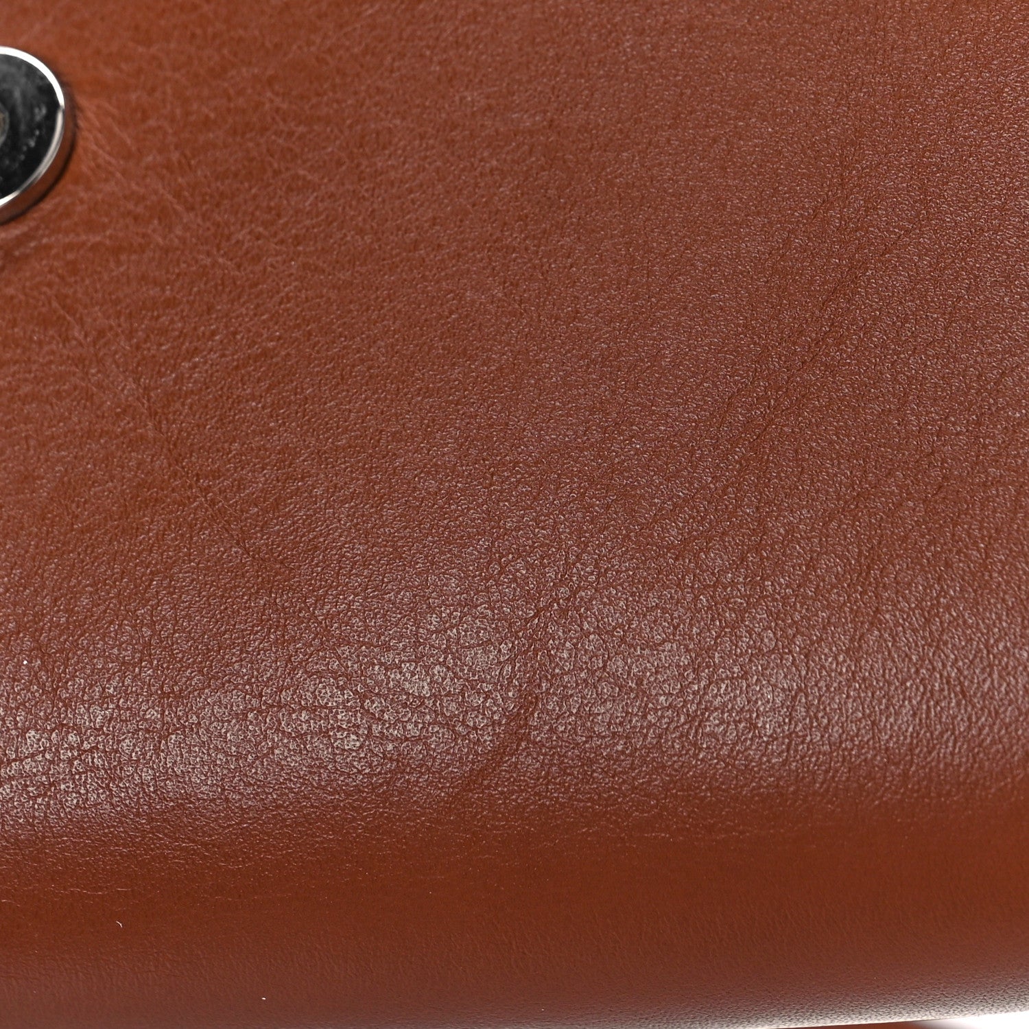 Chloe Suede Calfskin Mini Faye Shoulder Bag Tobacco 9 of 10