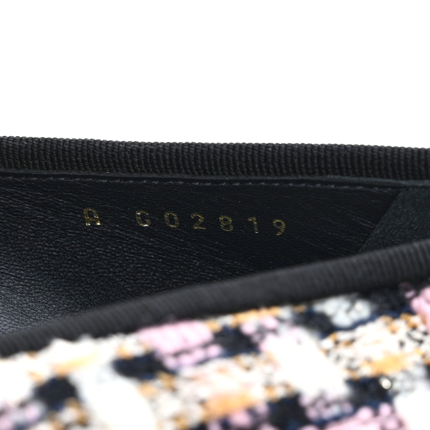 Chanel Wool Cotton Tweed Corduroy Cap Toe Ballerina Flats 36 Multicolor Black 8 of 9