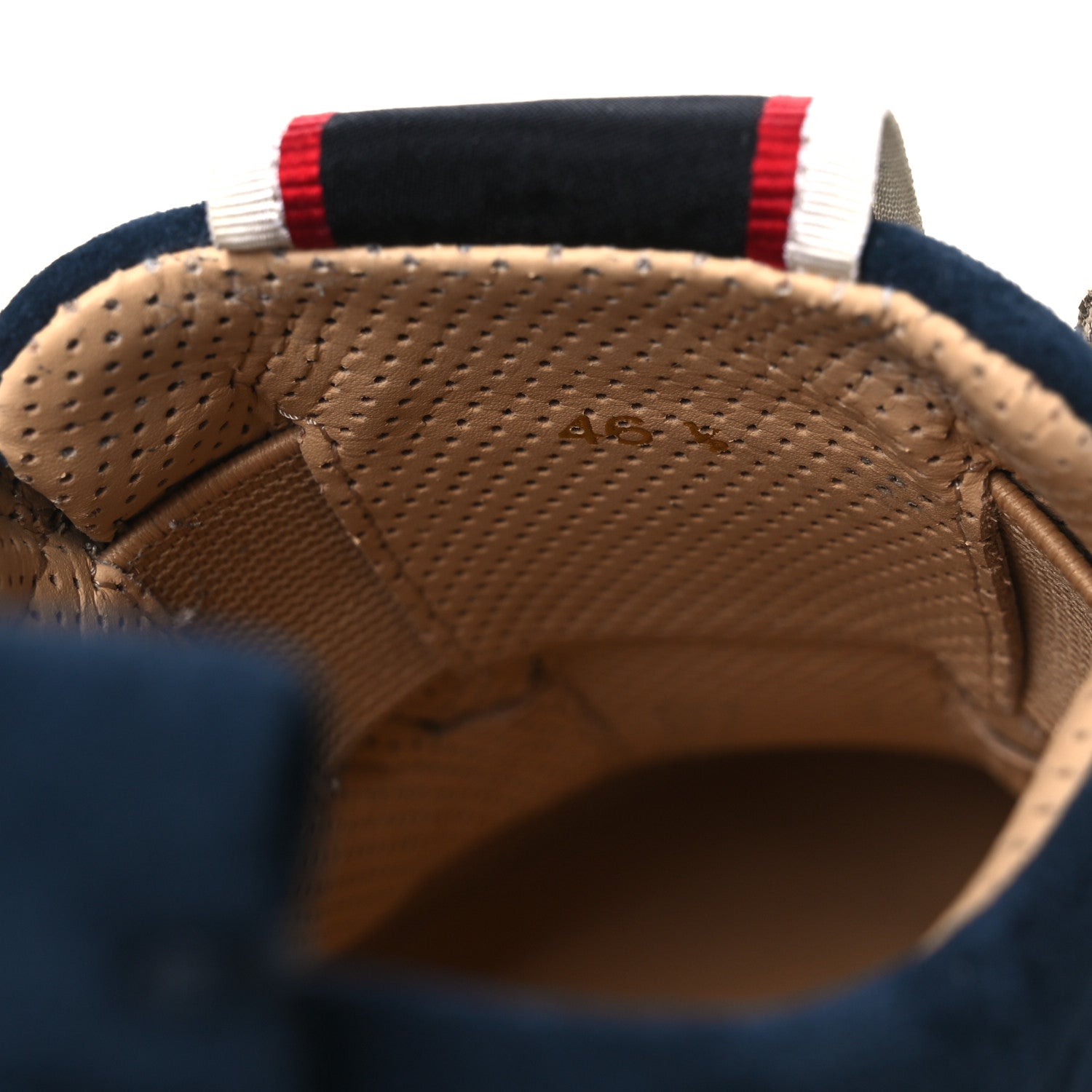 Christian Louboutin Suede Spiked Fav Fique Mens Sneakers Navy 46.5 10 of 10