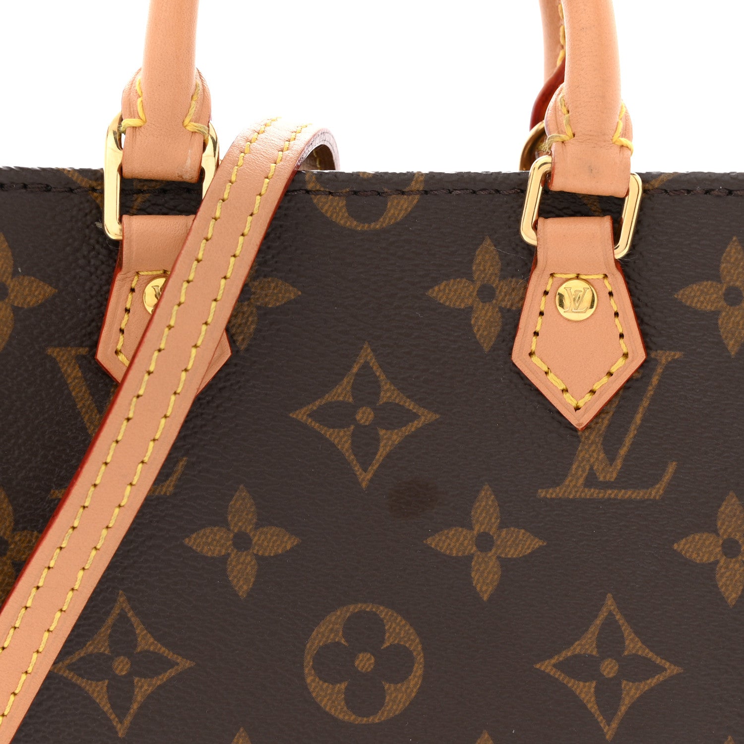 Louis Vuitton Monogram Petit Sac Plat 7 of 11