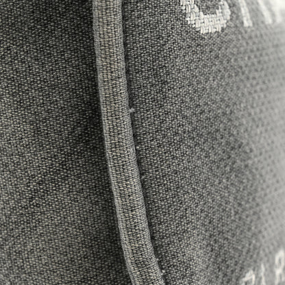 Chanel Canvas Mini Deauville Tote Dark Grey 11 of 12