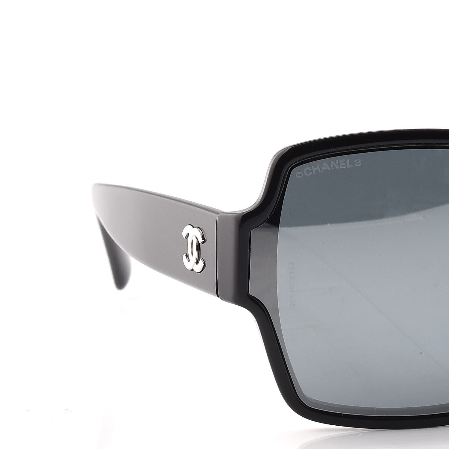 Chanel Acetate Square CC Sunglasses 5385 Black 8 of 9