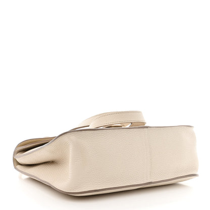 Hermes Taurillon Clemence Halzan 31 GM Craie 4 of 15