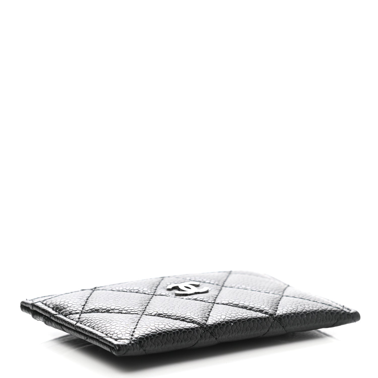 Chanel Caviar Quilted Card Holder Black 4 of 9