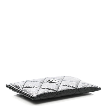 Chanel Caviar Quilted Card Holder Black 4 of 9